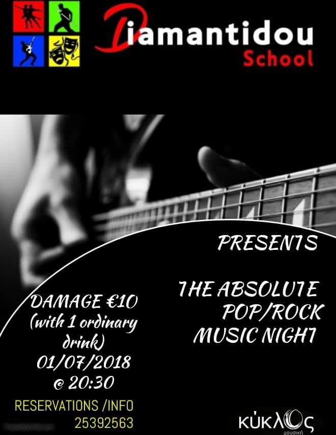 The Absolute Pop/Rock Music Night