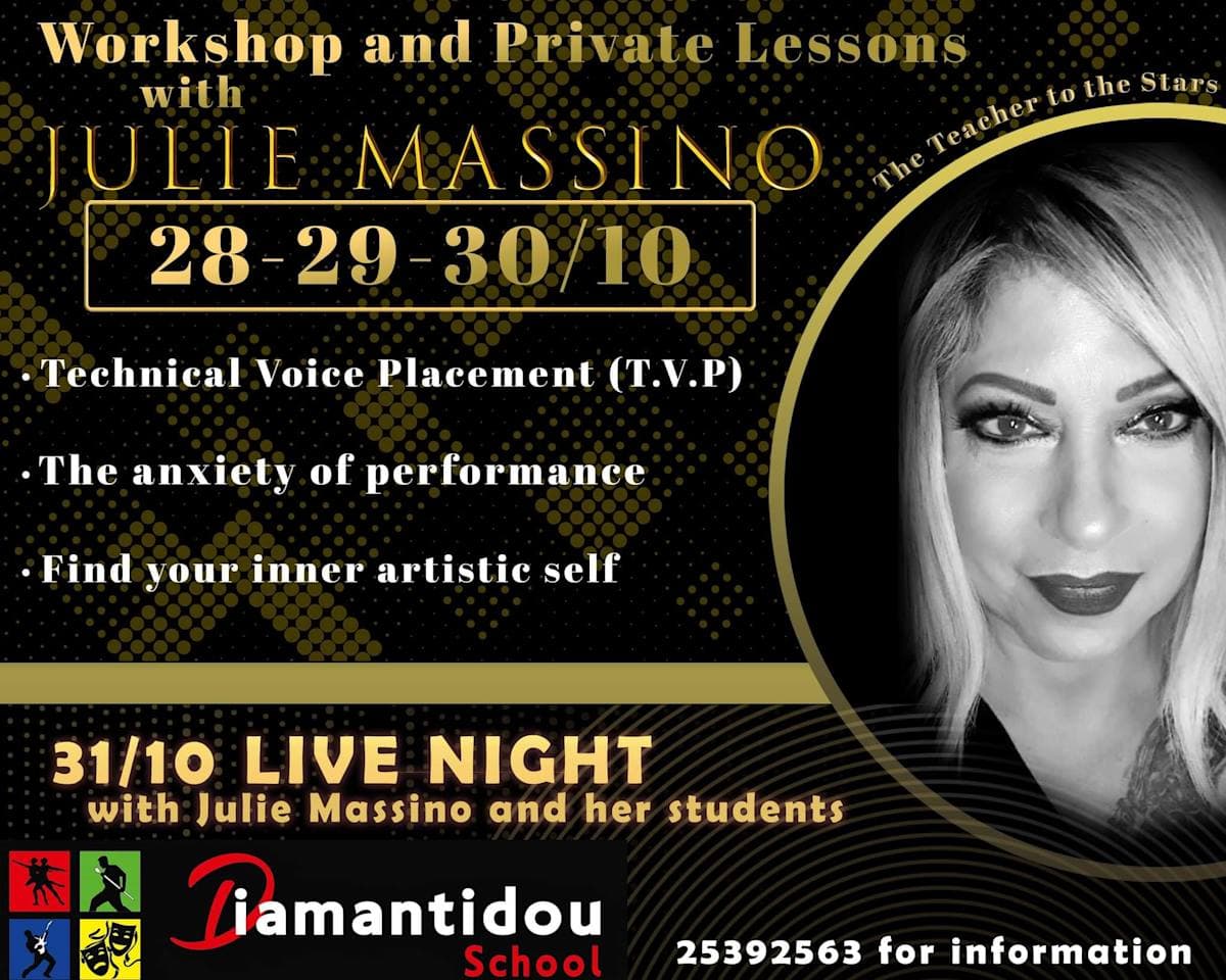 Workshops & Private Lessons with Julie Massino